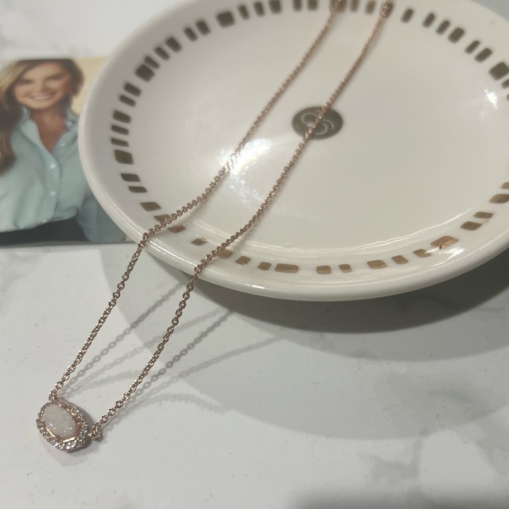 Kendra Scott Rose Gold Necklace